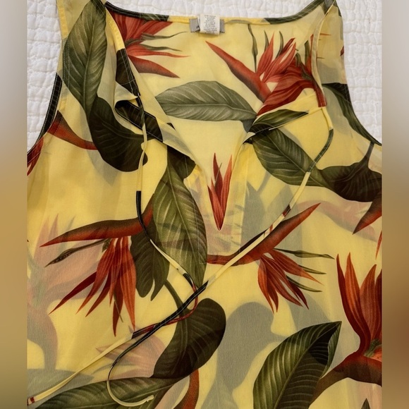 Tommy Bahama Vintage Bird of Paradise Resortcore Maxi Long Dress Resort Petite S - Picture 2 of 7